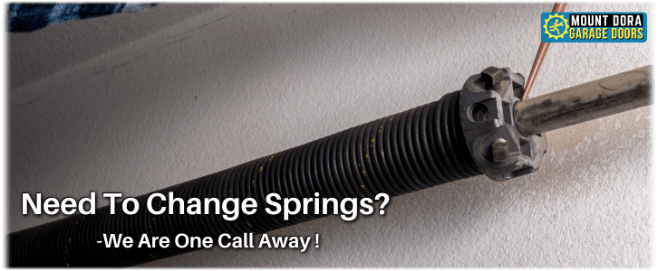 Broken Garage Door Spring Mount Dora FL